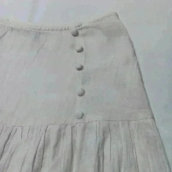 Asos Design 💯 cotton Tricolor Maxi Skirt. Ladies  size 8 - Picture 6 of 7